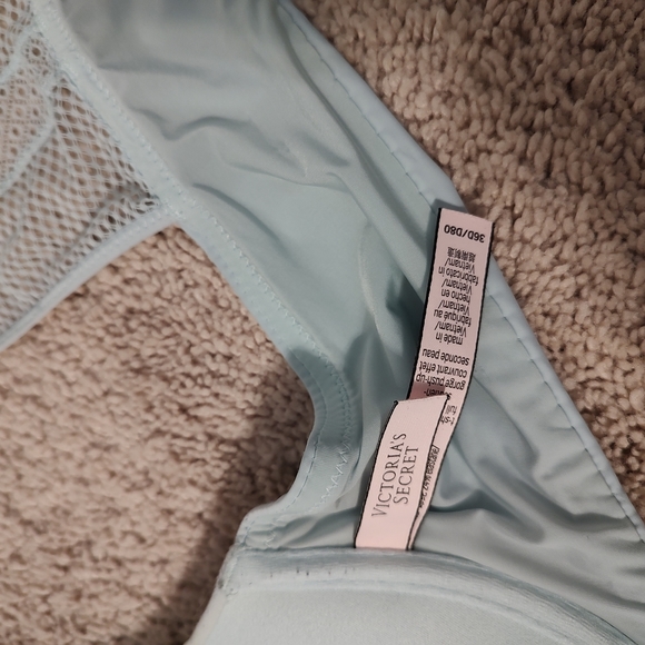 💙 GUC Victoria's Secret T-shirt Push Up Full Coverage Racerback Front Close, 36 - Picture 13 of 15